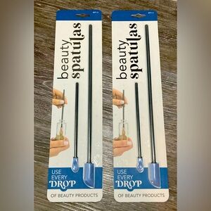 Beauty Spatulas - includes both
